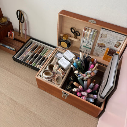 Classiky Toga Box | Boîte de rangement en bois | M Moyenne - Classiky - millenotes