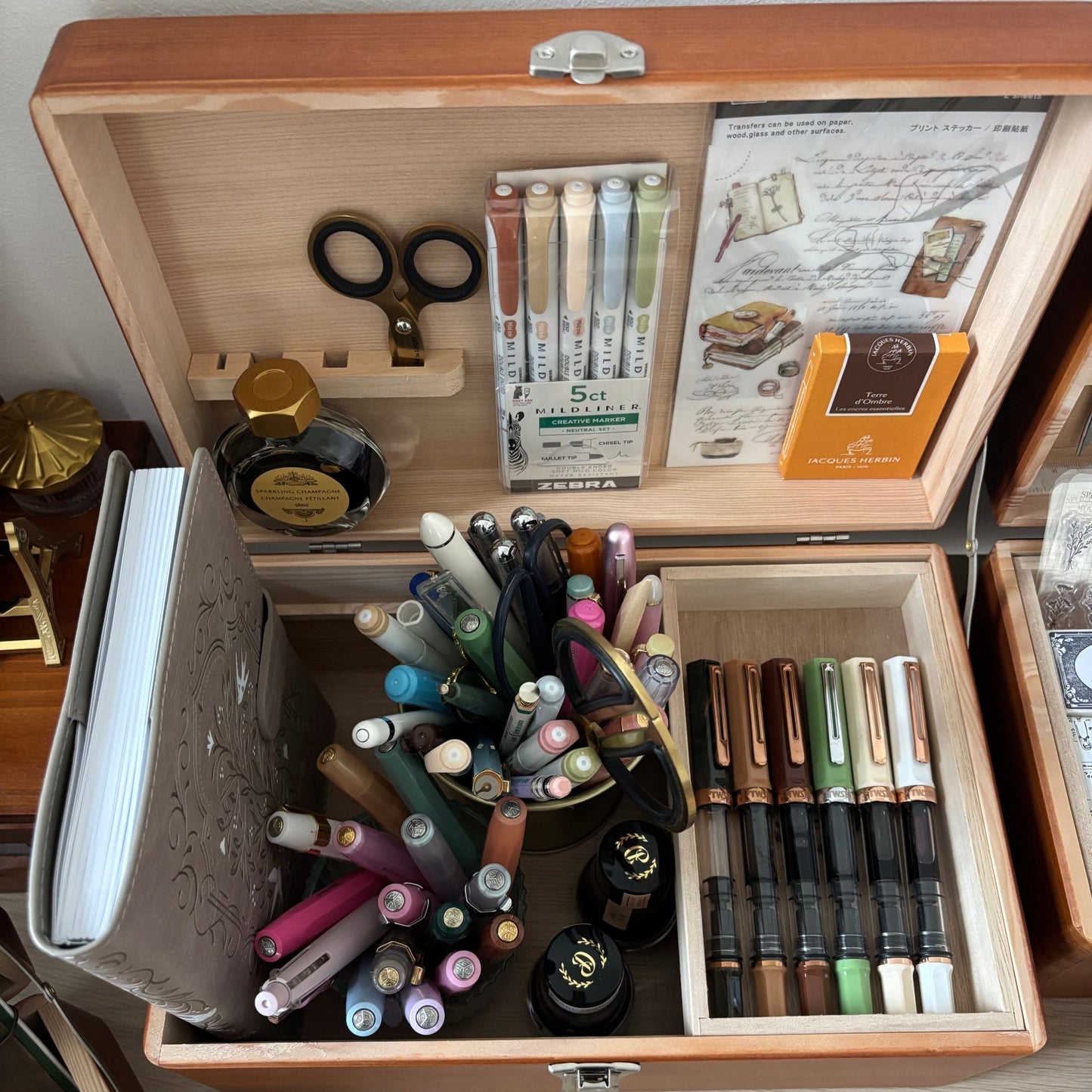 Classiky Toga Box | Boîte de rangement en bois | M Moyenne - Classiky - millenotes