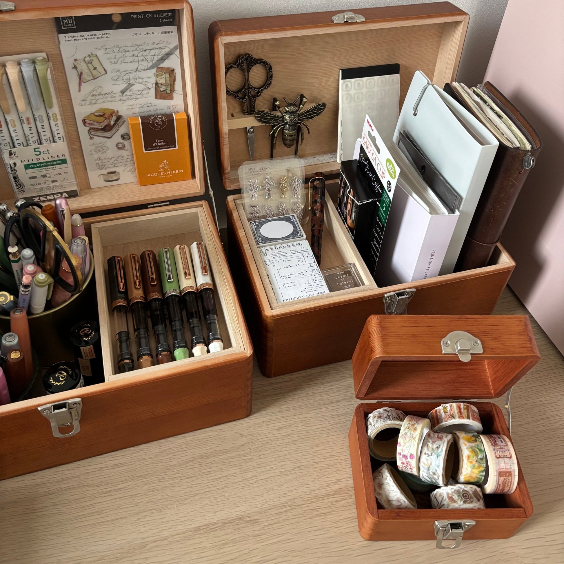 Classiky Toga Box | Boîte de rangement en bois | Mini - Classiky - millenotes