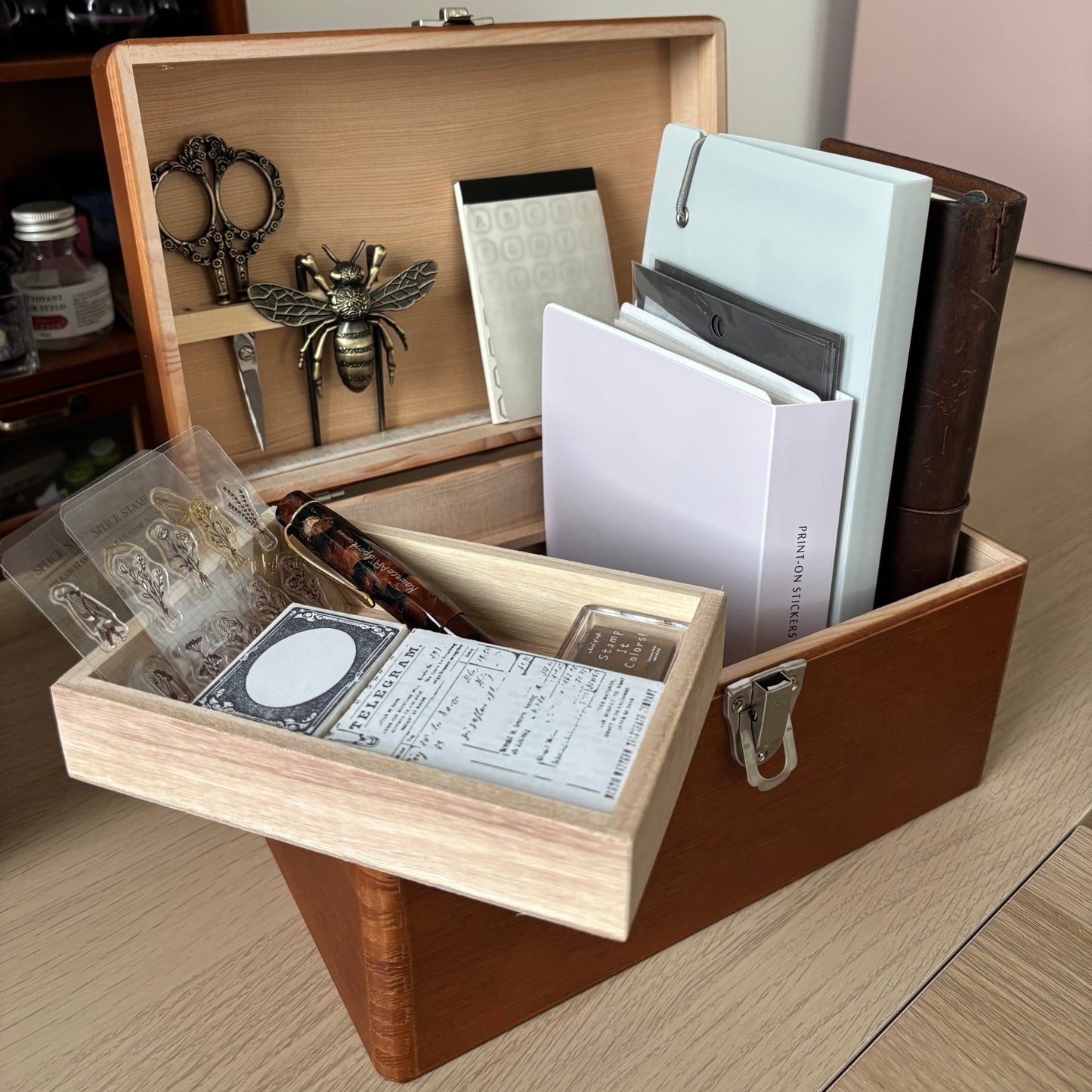 Classiky Toga Box | Boîte de rangement en bois | S Petite - Classiky - millenotes