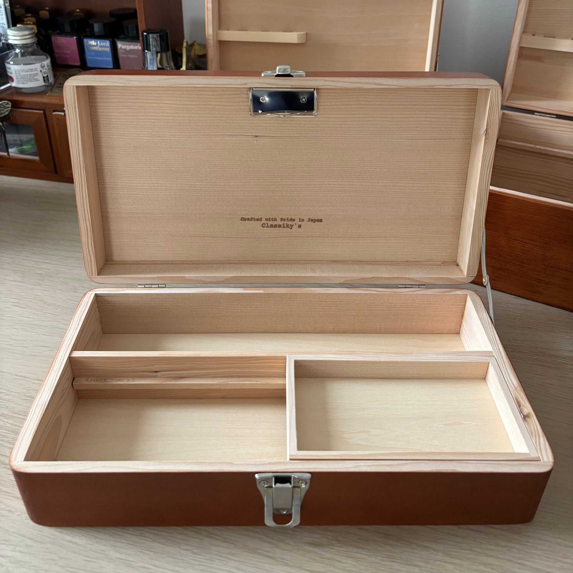 Classiky Toga Desk Tools Box | Boîte de rangement en bois - Classiky - millenotes