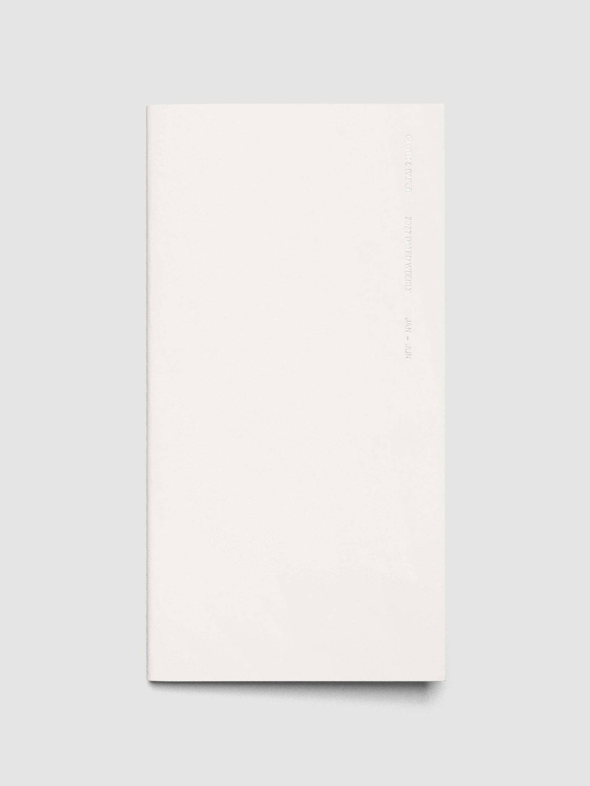 Cloth & Paper | Agenda hebdomadaire 2027 | A5 Slim - Cloth & Paper - millenotes