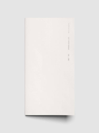 Cloth & Paper | Agenda hebdomadaire 2027 | A5 Slim - Cloth & Paper - millenotes