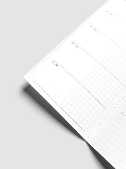 Cloth & Paper | Agenda hebdomadaire 2027 | A5 Slim - Cloth & Paper - millenotes