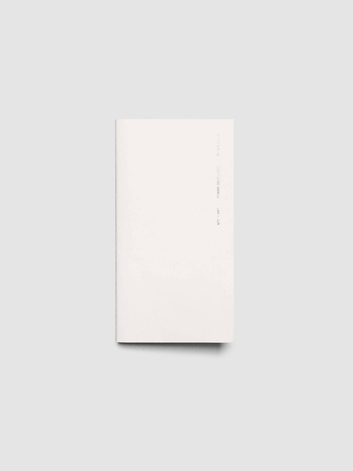 Cloth & Paper | Agenda hebdomadaire 2027 | Pocket Plus - Cloth & Paper - millenotes