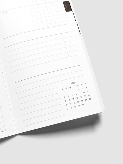 Cloth & Paper | Agenda hebdomadaire 2027 | Pocket Plus - Cloth & Paper - millenotes