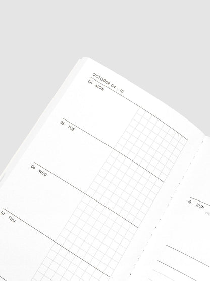 Cloth & Paper | Agenda hebdomadaire 2027 | Pocket Plus - Cloth & Paper - millenotes