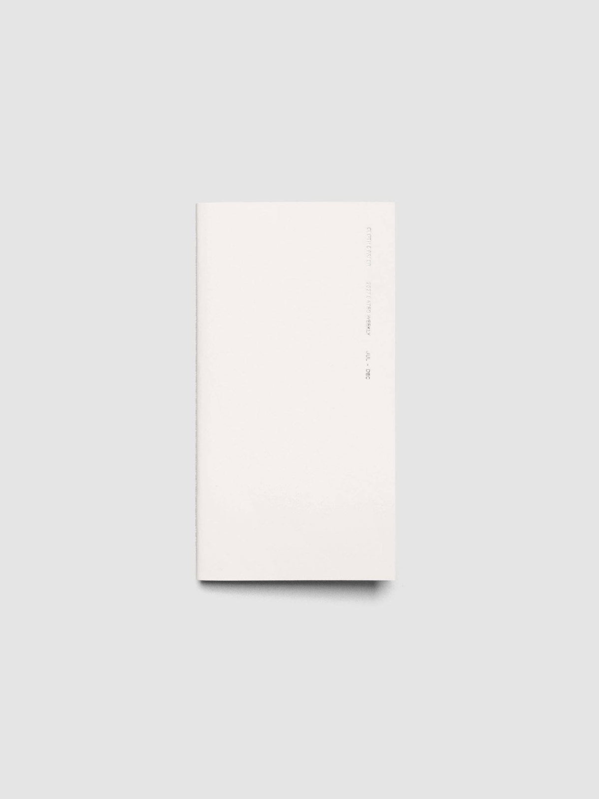 Cloth & Paper | Agenda hebdomadaire 2027 | Pocket Plus - Cloth & Paper - millenotes