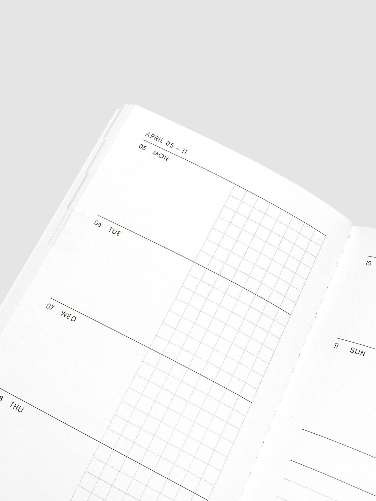 Cloth & Paper | Agenda hebdomadaire 2027 | Pocket Plus - Cloth & Paper - millenotes