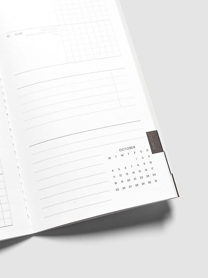 Cloth & Paper | Agenda hebdomadaire 2027 | Pocket Plus - Cloth & Paper - millenotes