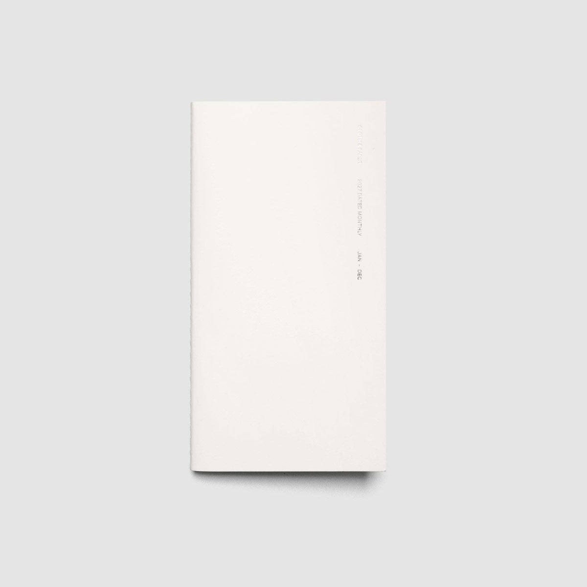 Cloth & Paper | Agenda mensuel 2027 | Pocket Plus - Cloth & Paper - millenotes