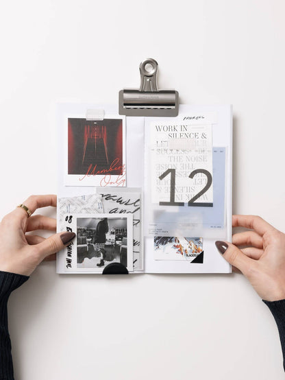 Cloth & Paper | Carnet Admin mensuel | A5 Slim - Cloth & Paper - millenotes