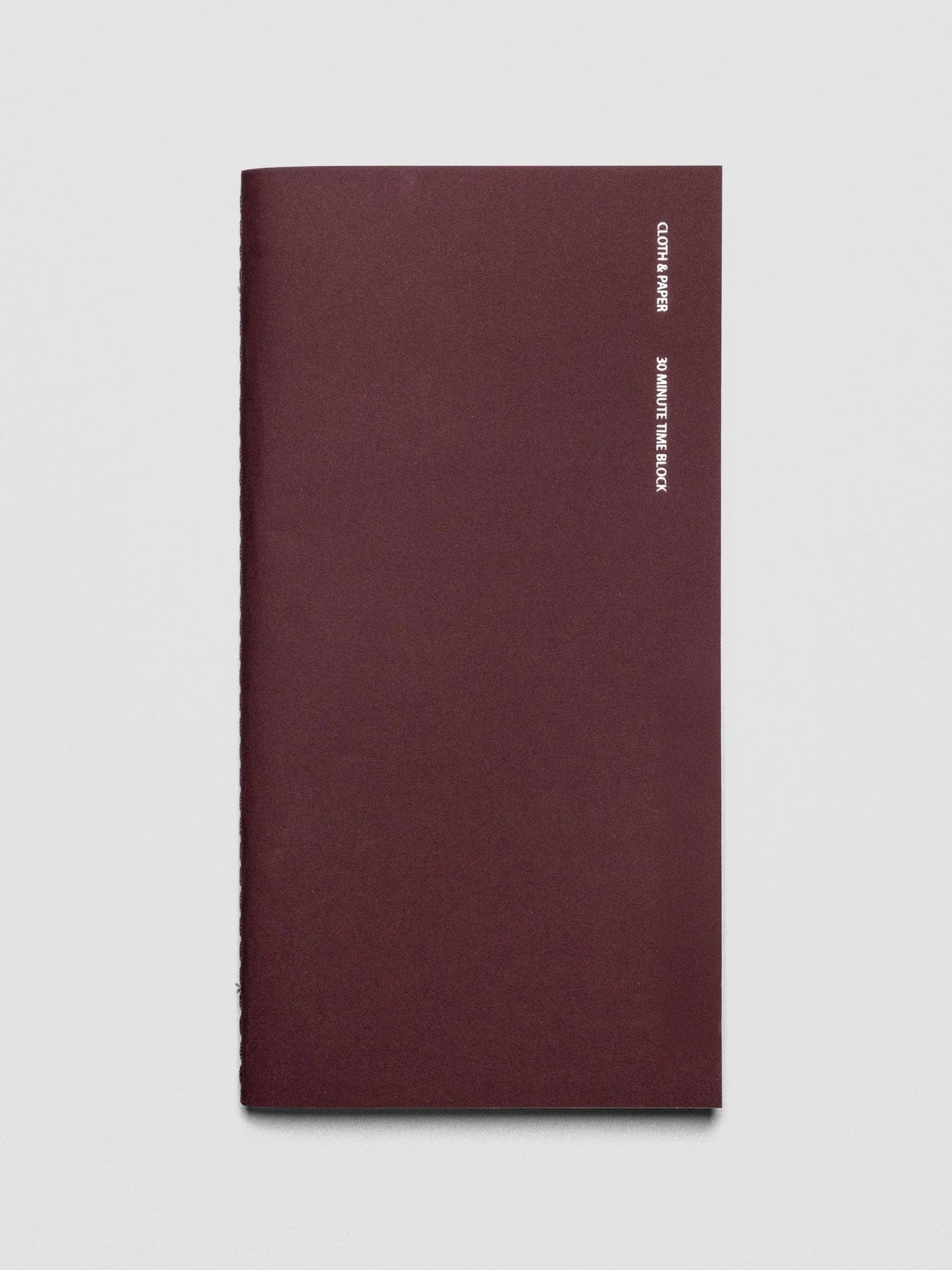 Cloth & Paper | Carnet Admin mensuel | A5 Slim - Cloth & Paper - millenotes