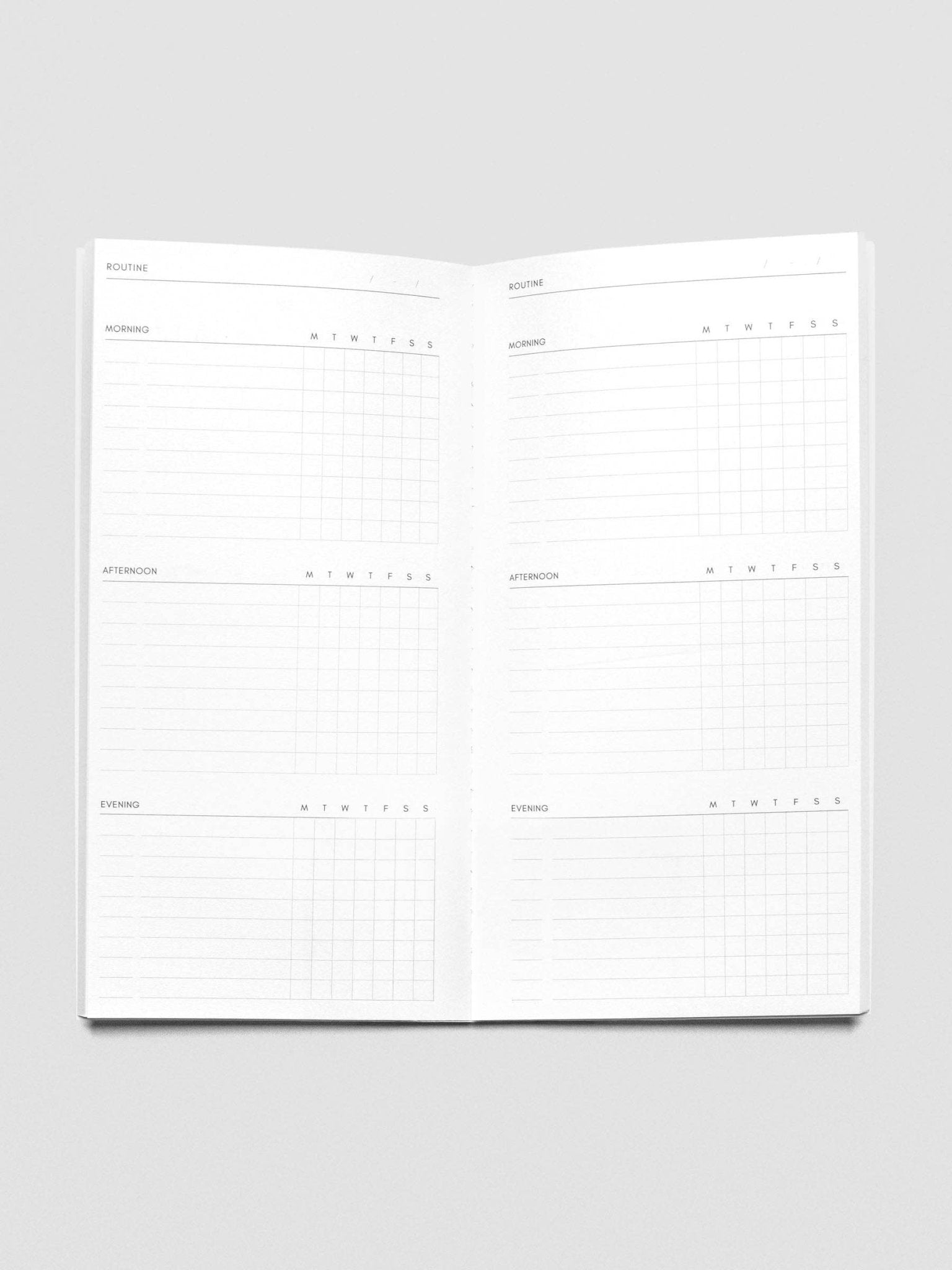 Cloth & Paper | Carnet Admin mensuel | A5 Slim - Cloth & Paper - millenotes