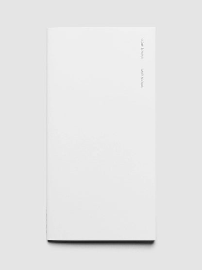 Cloth & Paper | Carnet Agenda quotidien | A5 Slim - Cloth & Paper - millenotes