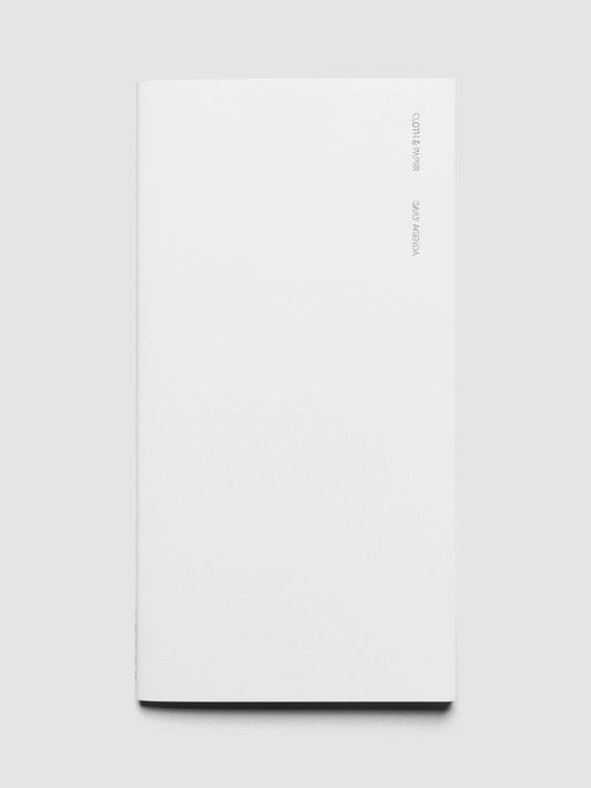 Cloth & Paper | Carnet Agenda quotidien | A5 Slim - Cloth & Paper - millenotes