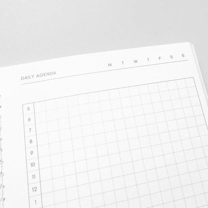 Cloth & Paper | Carnet Agenda quotidien | A5 Slim - Cloth & Paper - millenotes