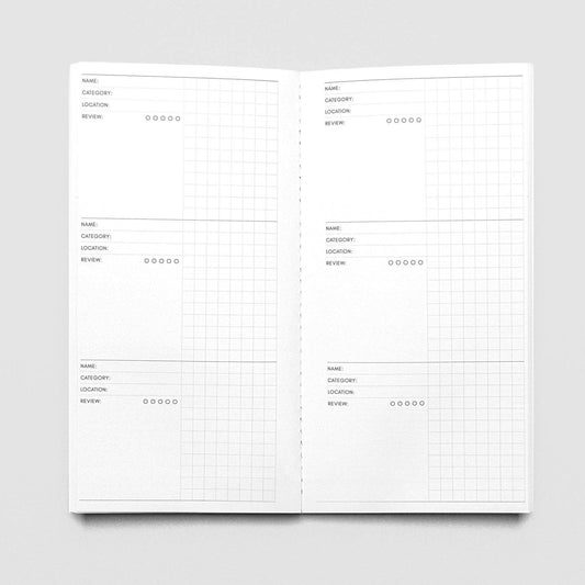 Cloth & Paper | Carnet Experience Tracker | A5 Slim - Cloth & Paper - millenotes