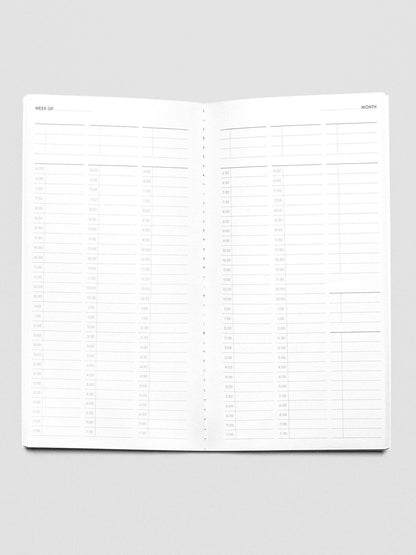 Cloth & Paper | Carnet Hebdomadaire + Notes | A5 Slim - Cloth & Paper - millenotes