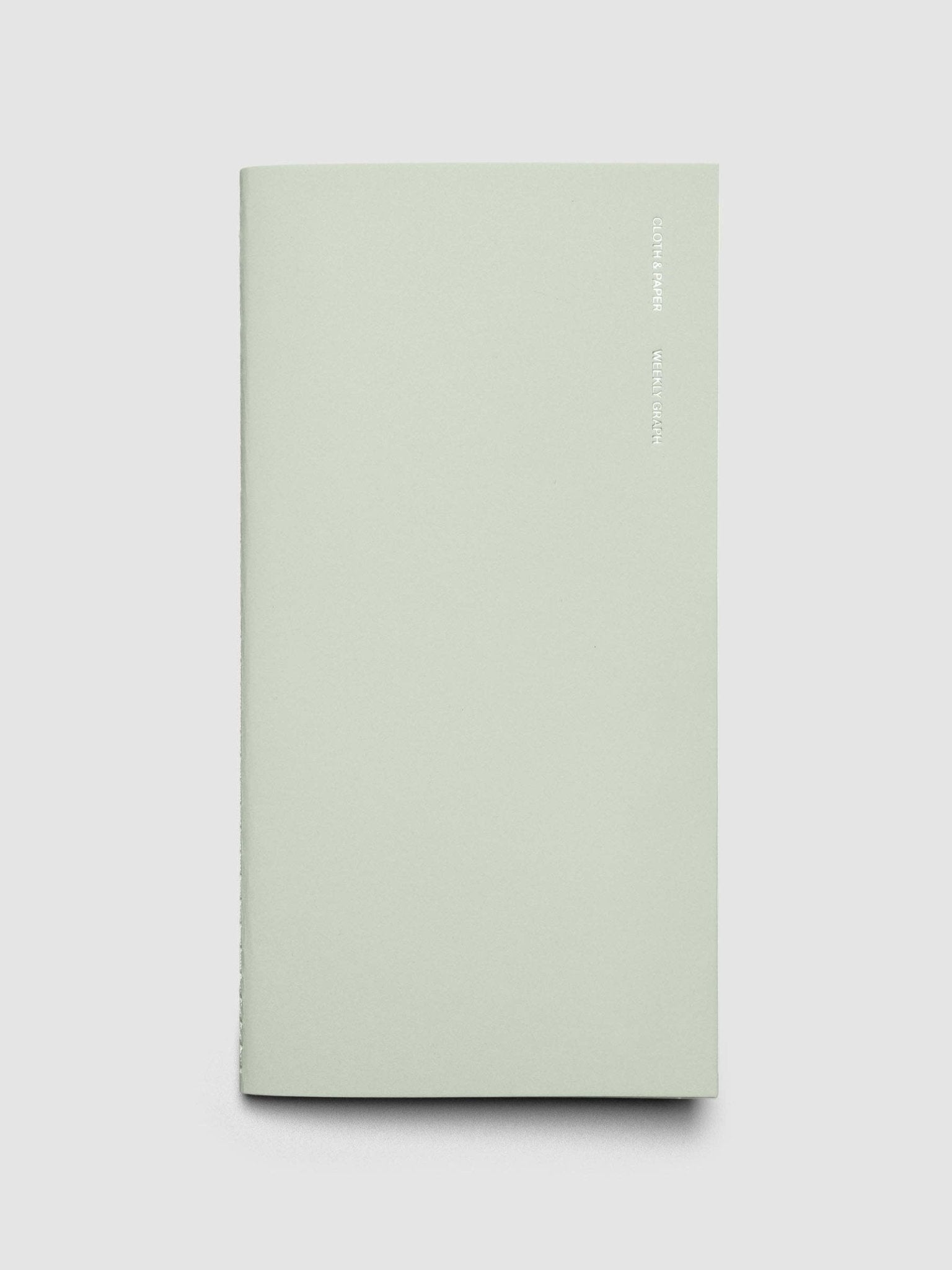 Cloth & Paper | Carnet Hebdomadaire + Notes | A5 Slim - Cloth & Paper - millenotes