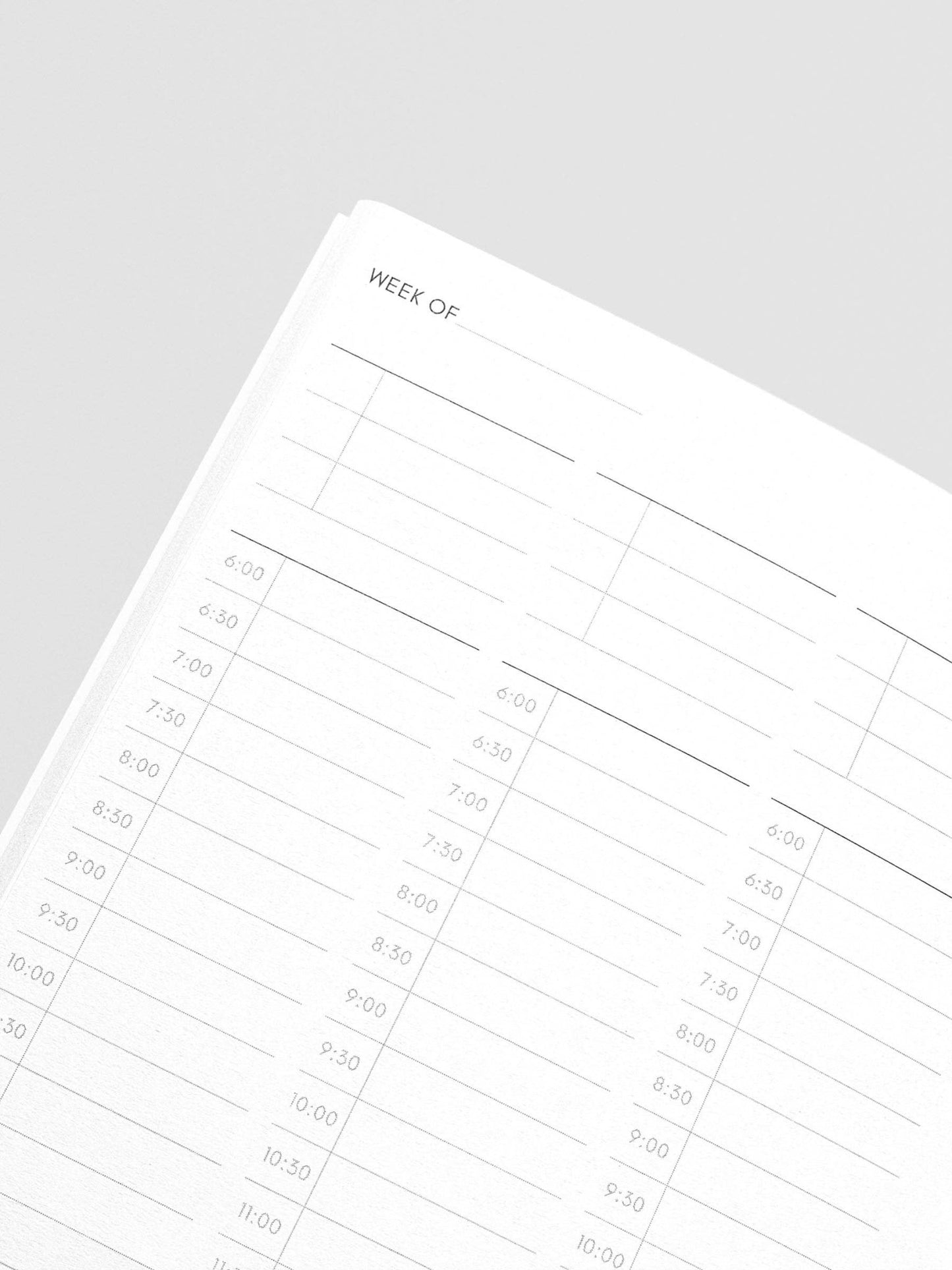 Cloth & Paper | Carnet Hebdomadaire + Notes | A5 Slim - Cloth & Paper - millenotes