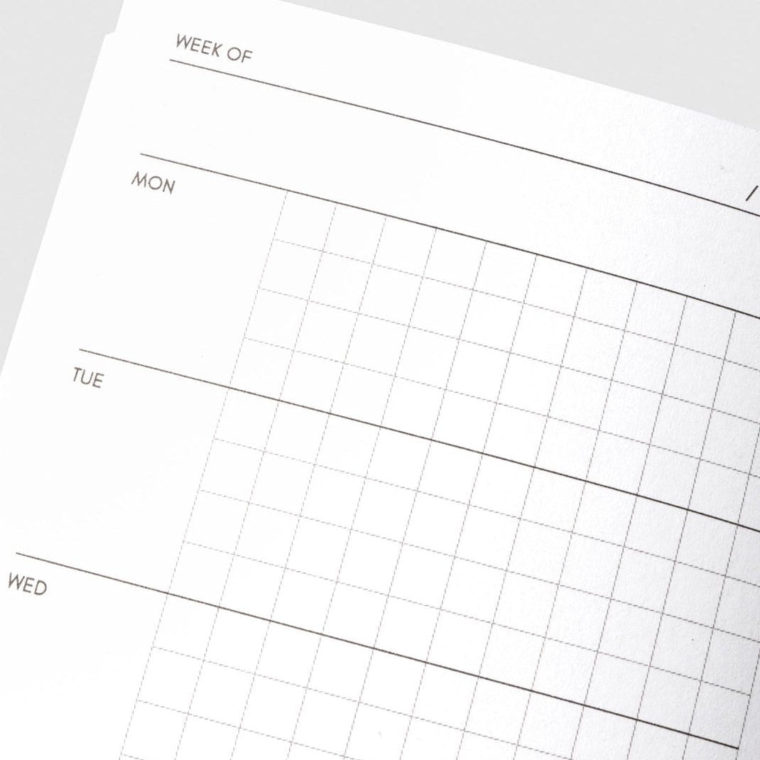 Cloth & Paper | Carnet Hebdomadaire + Notes | Pocket Plus - Cloth & Paper - millenotes