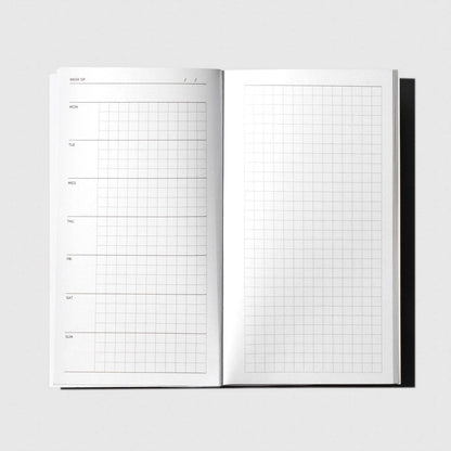 Cloth & Paper | Carnet Hebdomadaire + Notes | Pocket Plus - Cloth & Paper - millenotes