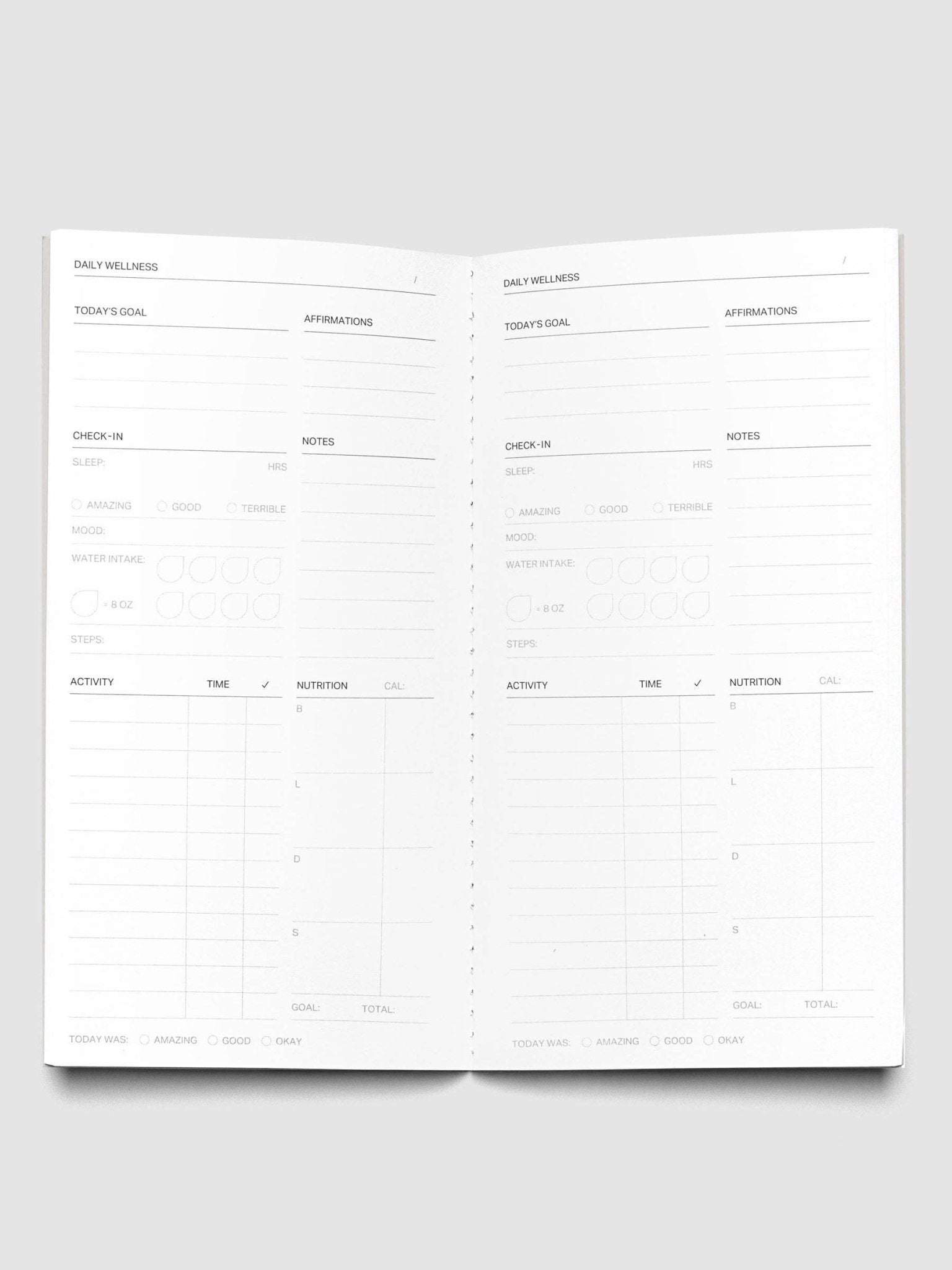 Cloth & Paper | Carnet Pages Quadrillées | A5 Slim - Cloth & Paper - millenotes