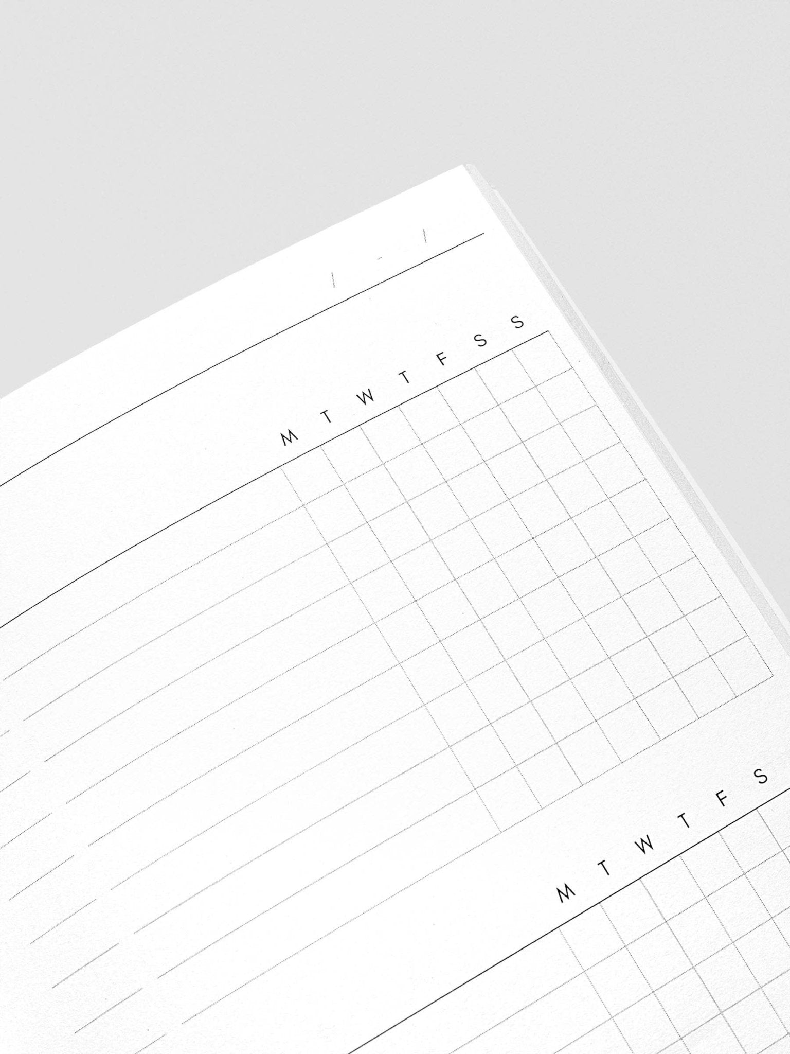 Cloth & Paper | Carnet Pages Quadrillées | A5 Slim - Cloth & Paper - millenotes