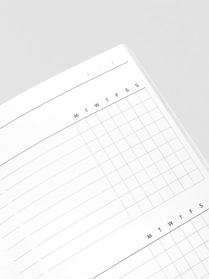 Cloth & Paper | Carnet Pages Quadrillées | A5 Slim - Cloth & Paper - millenotes