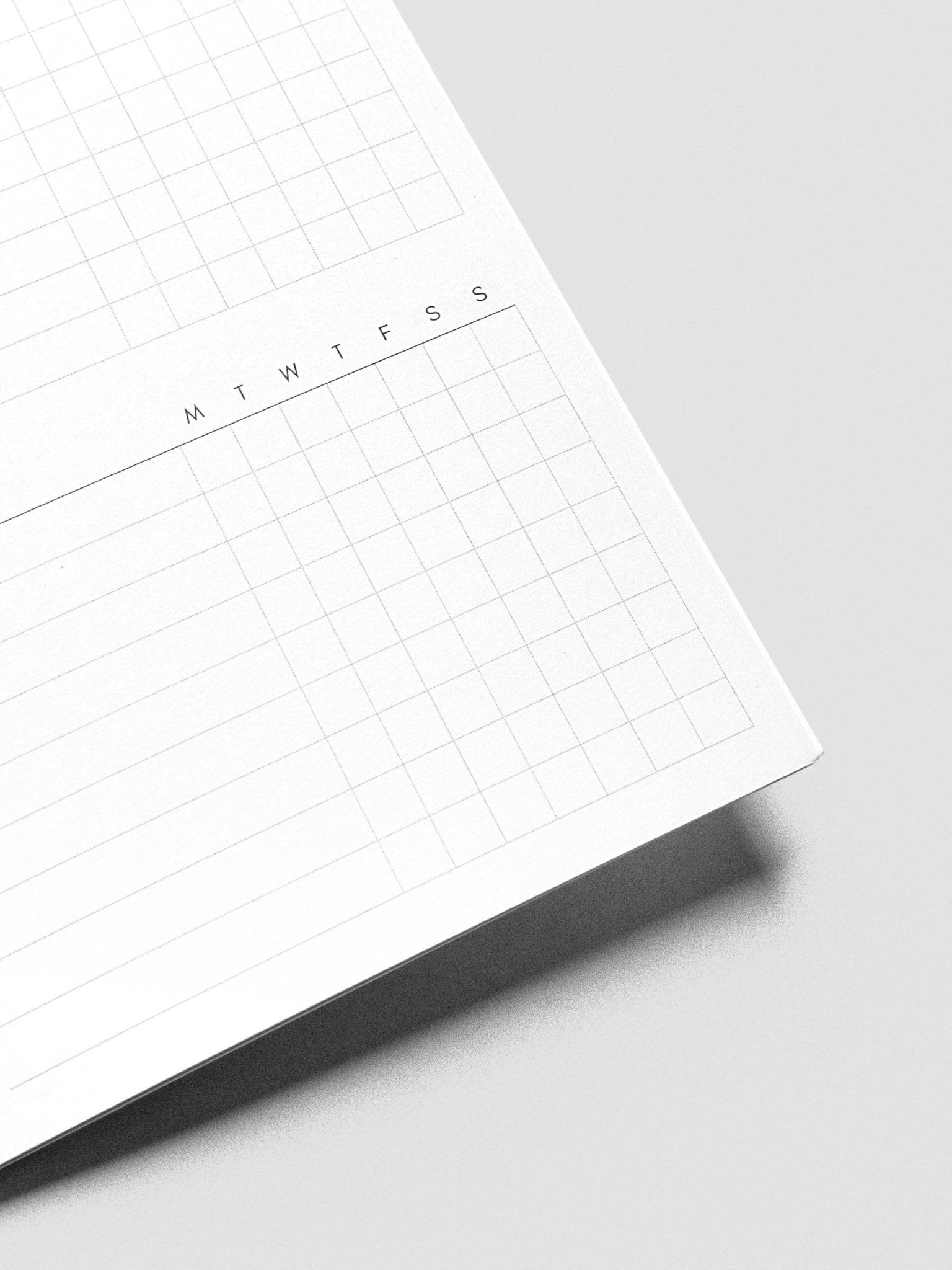 Cloth & Paper | Carnet Pages Quadrillées | A5 Slim - Cloth & Paper - millenotes
