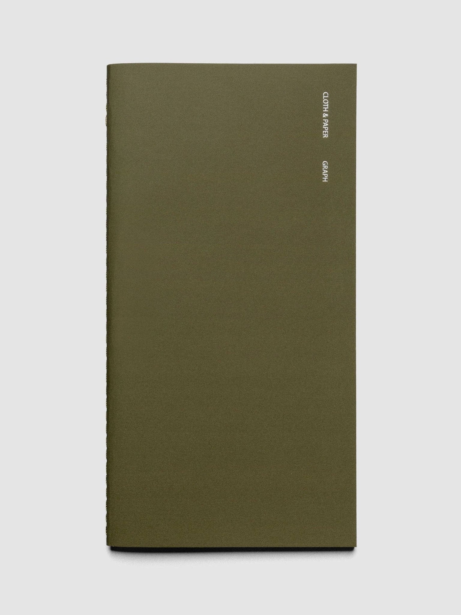 Cloth & Paper | Carnet Pages Quadrillées | A5 Slim - Cloth & Paper - millenotes