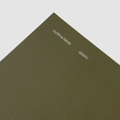 Cloth & Paper | Carnet Pages Quadrillées | A5 Slim - Cloth & Paper - millenotes