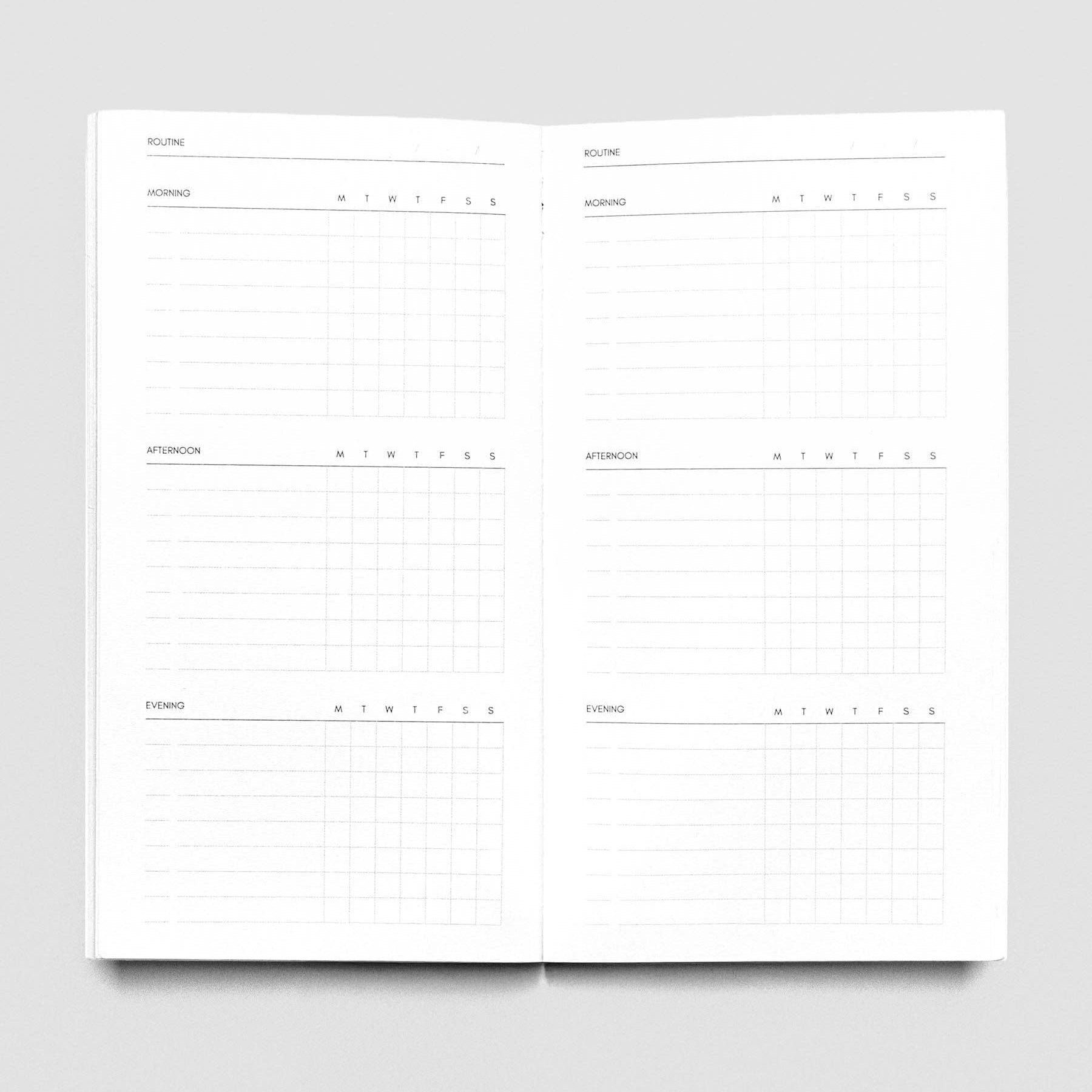 Cloth & Paper | Carnet Routine Builder | Pocket Plus - Cloth & Paper - millenotes