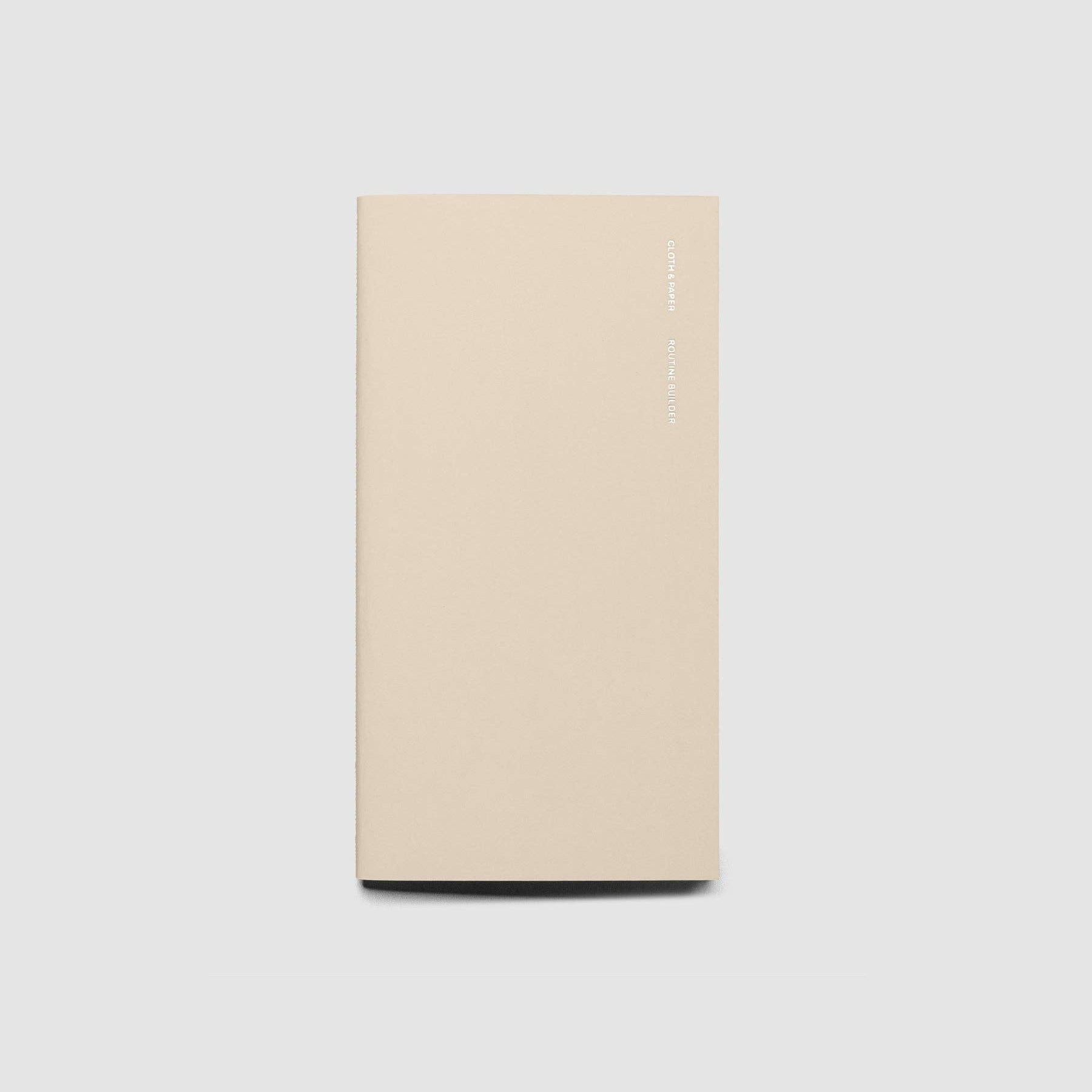 Cloth & Paper | Carnet Routine Builder | Pocket Plus - Cloth & Paper - millenotes