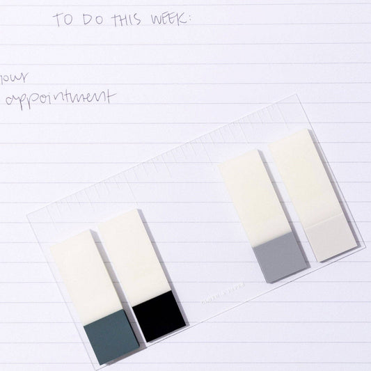 Cloth & Paper | Carte transparente avec règle - Cloth & Paper - millenotes
