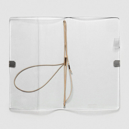 Cloth & Paper | Couverture Transparente | A5 Slim - Cloth & Paper - millenotes