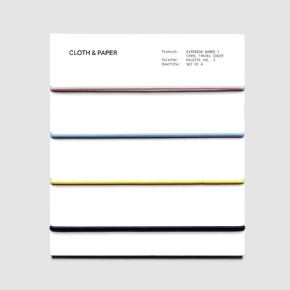 Cloth & Paper | Élastiques pour couverture - Cloth & Paper - Vol. 3 - millenotes