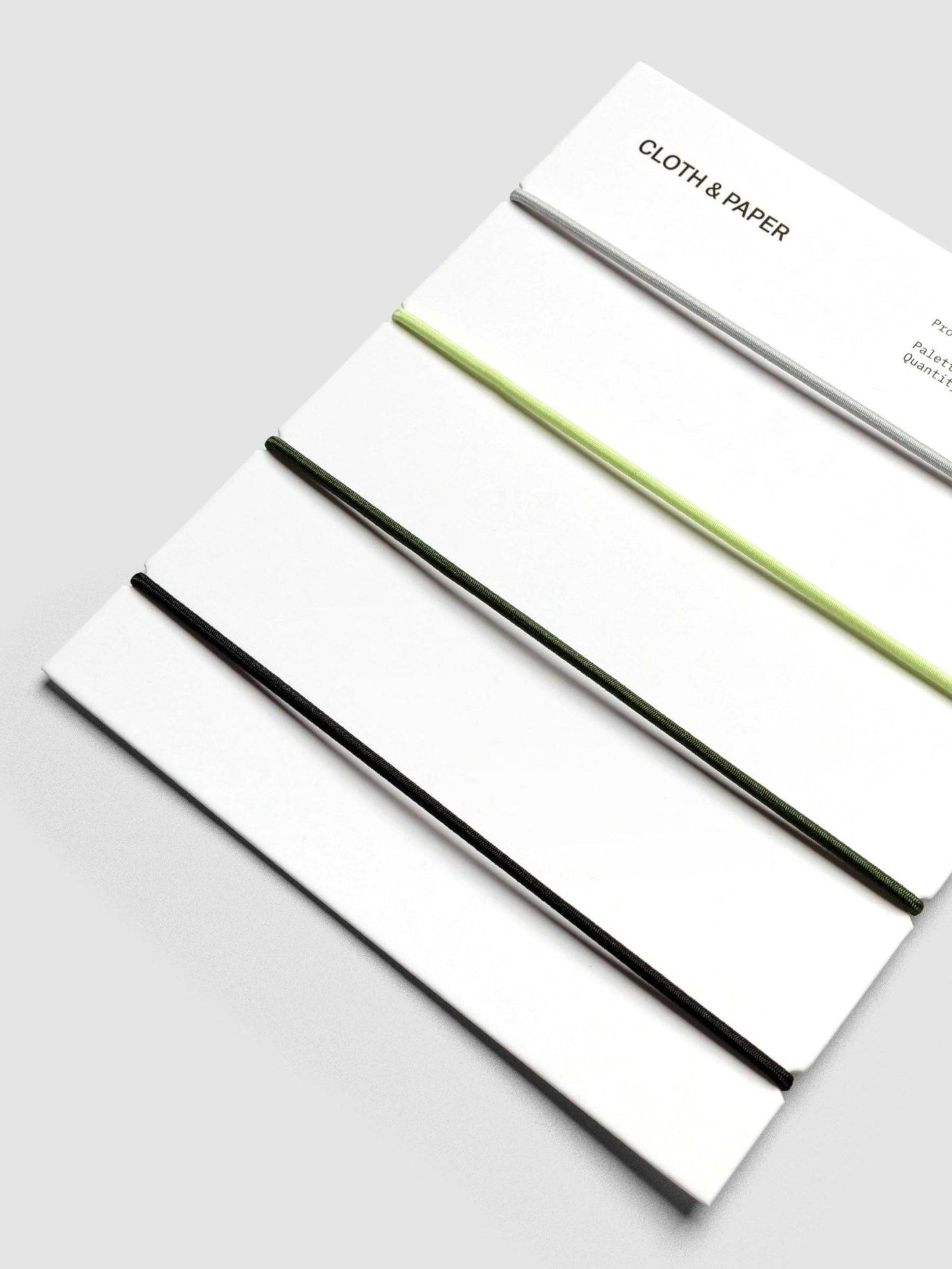 Cloth & Paper | Élastiques pour couverture - Cloth & Paper - Vol. 4 - millenotes