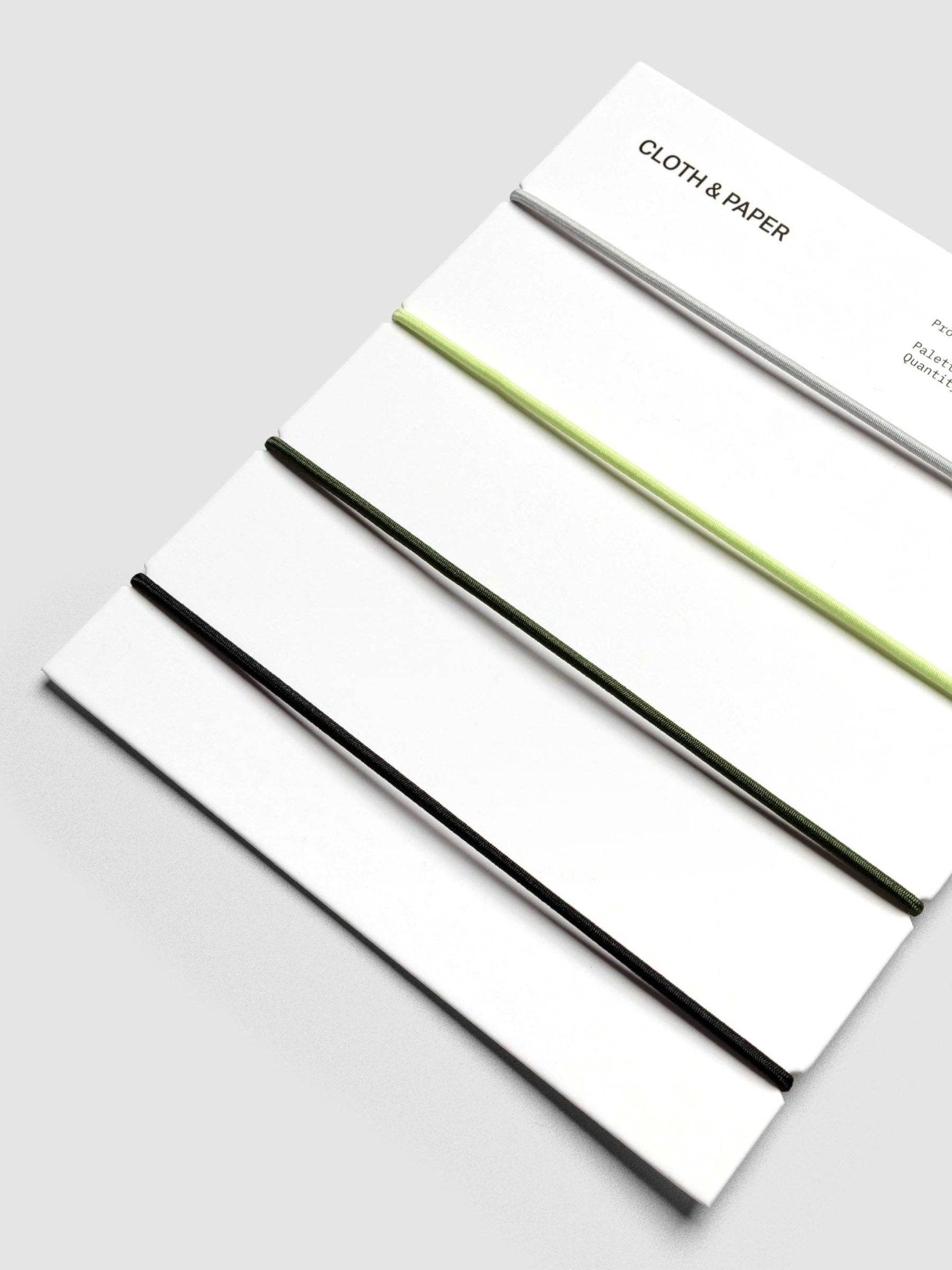 Cloth & Paper | Élastiques pour couverture - Cloth & Paper - Vol. 4 - millenotes