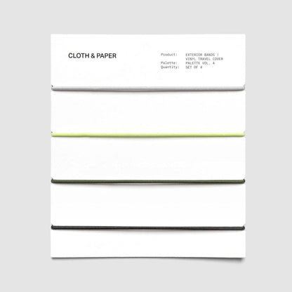 Cloth & Paper | Élastiques pour couverture - Cloth & Paper - Vol. 4 - millenotes