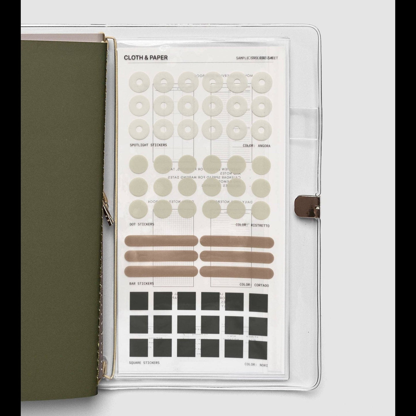 Cloth & Paper | FORMA Notebook Set | A5 Slim - Cloth & Paper - millenotes
