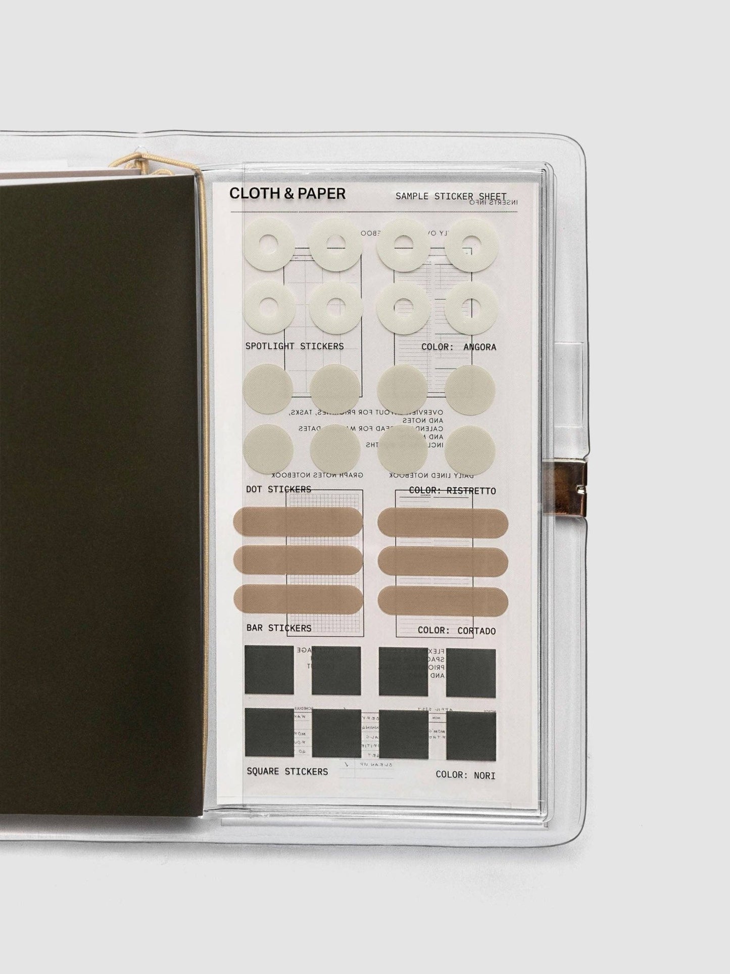 Cloth & Paper | FORMA Notebook Set | Pocket Plus - Cloth & Paper - millenotes