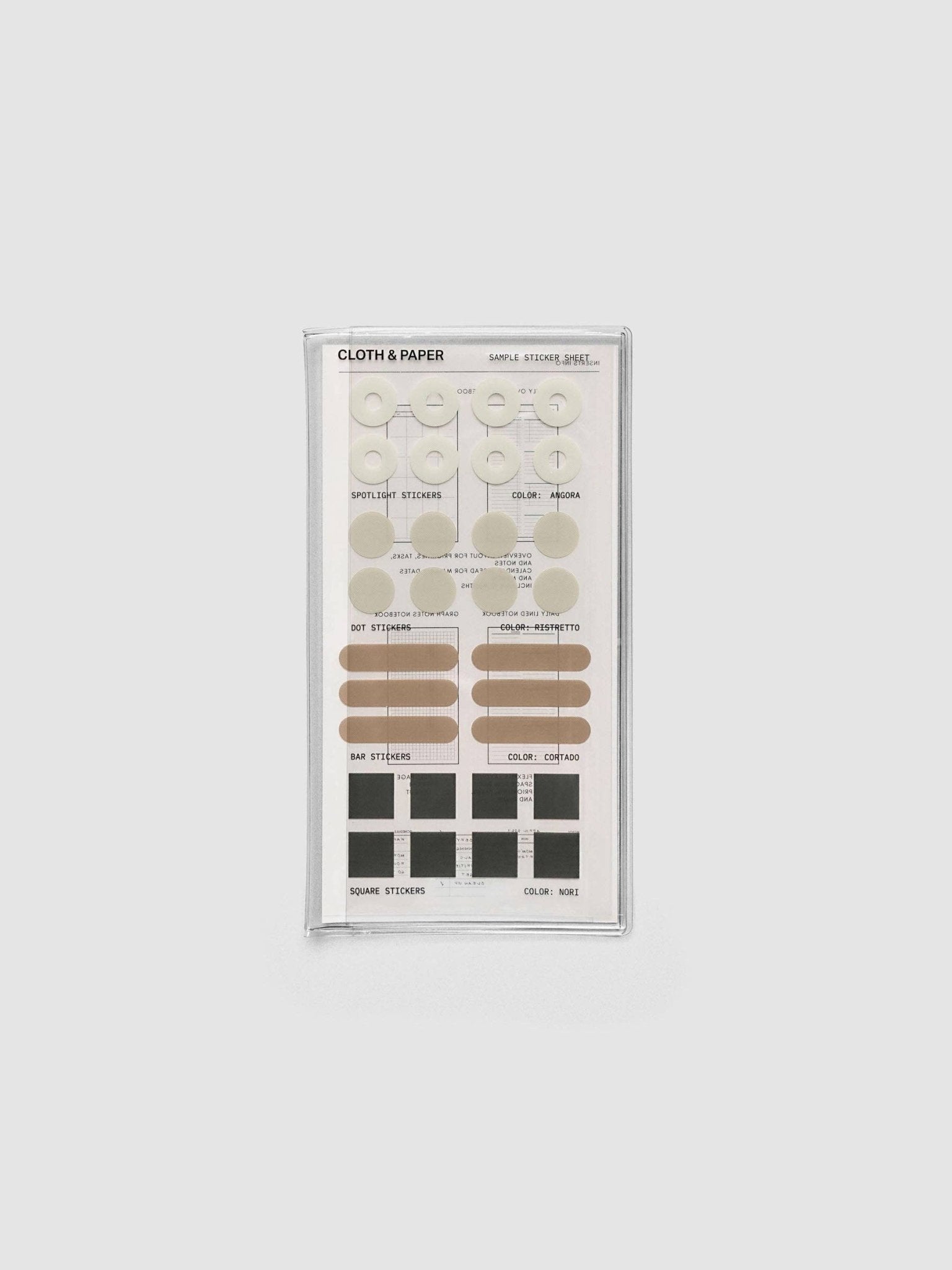 Cloth & Paper | FORMA Notebook Set | Pocket Plus - Cloth & Paper - millenotes