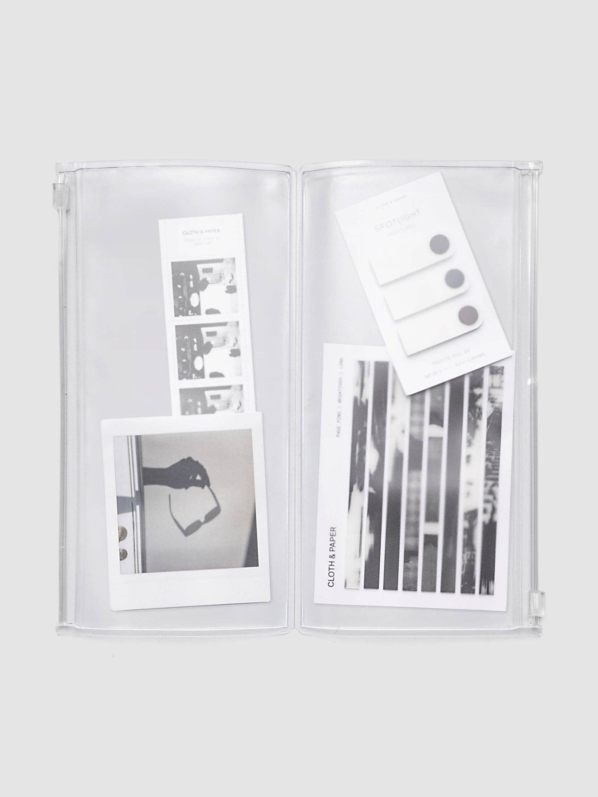 Cloth & Paper | Pochette zippée | A5 Slim - Cloth & Paper - millenotes