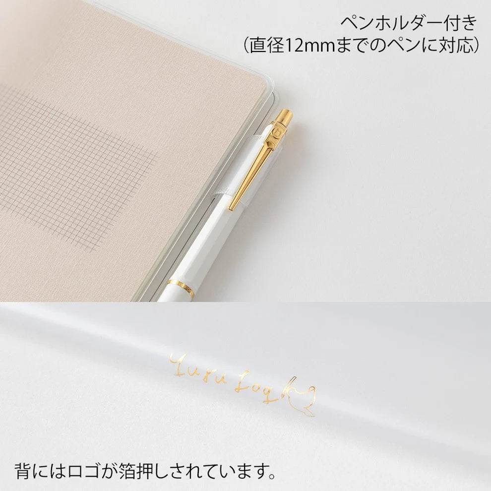 Couverture transparente | MIDORI | Yuru Log B6 - Midori - millenotes