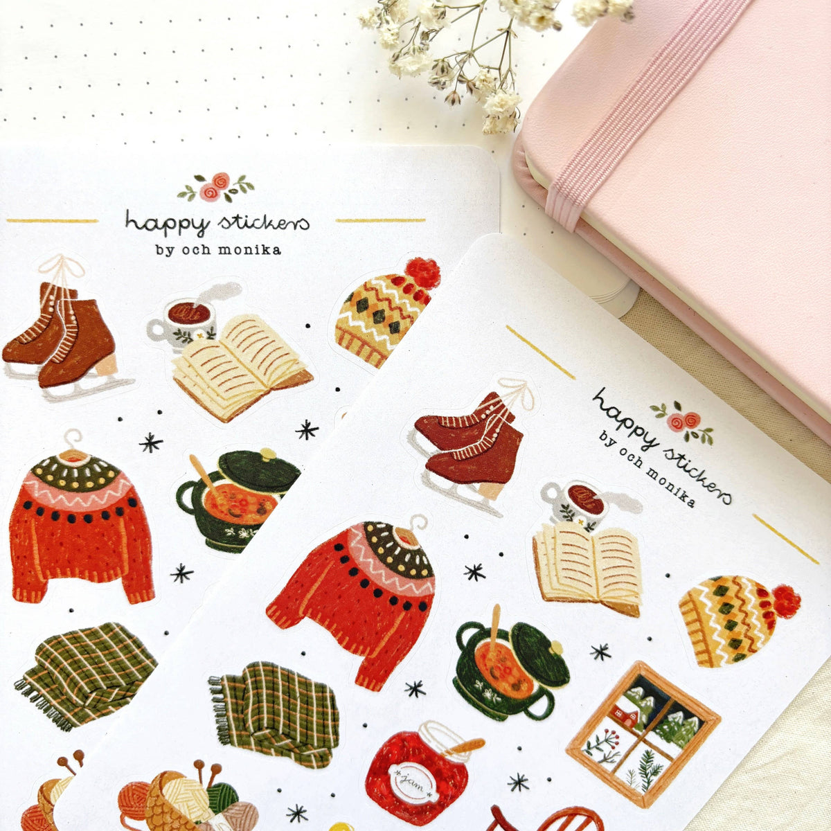 Stickers décoratifs | Och Monika | Slow Winter