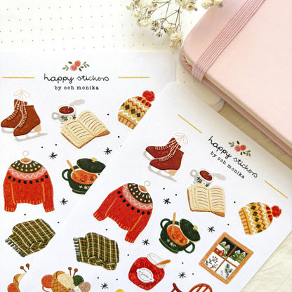 Stickers décoratifs | Och Monika | Slow Winter