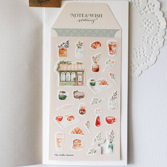 Stickers décoratifs | Note & Wish | Cosy Coffee