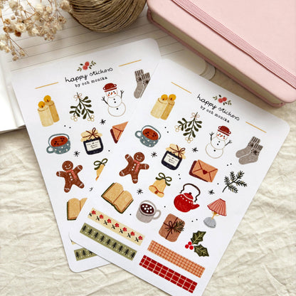 Decorative Stickers | Och Monika | Christmas Coziness